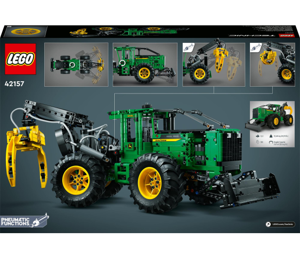 LEGO Technic 42157 Ciągnik zrywkowy John Deere 948L-II - 1144396 - zdjęcie 7